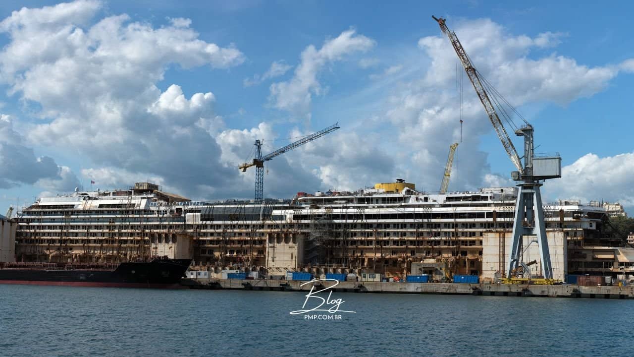 O Navio Costa Concordia: Um Projeto Criativo De Recuperação