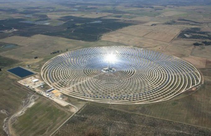 Usina Solar de Noor em Marrocos